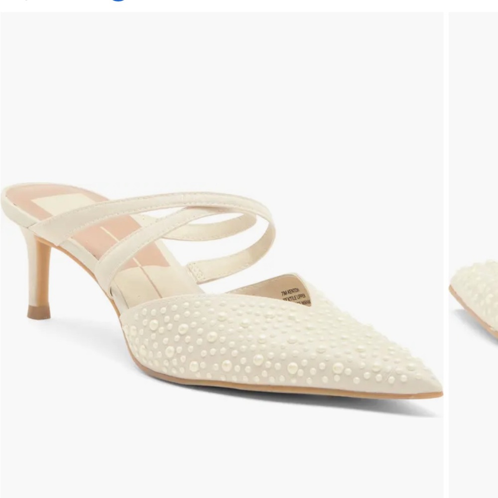 Elegant Cream Women's Heels
